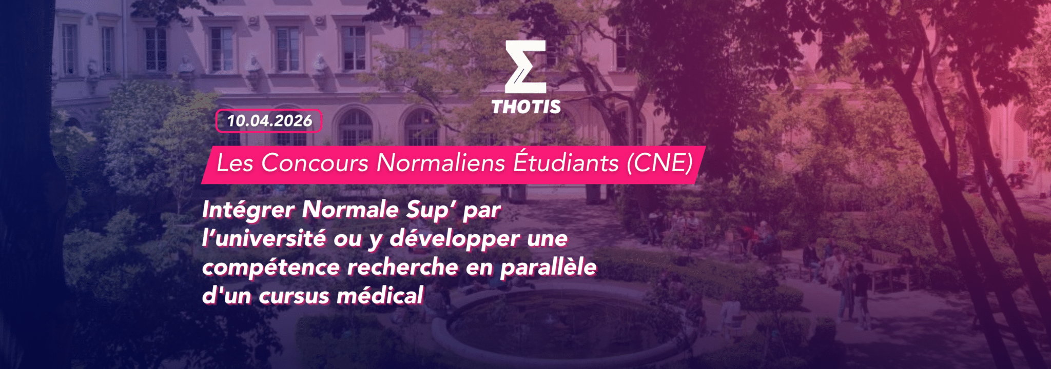 Intégrer Normale Sup’ par l’université ou y développer une compétence — free download