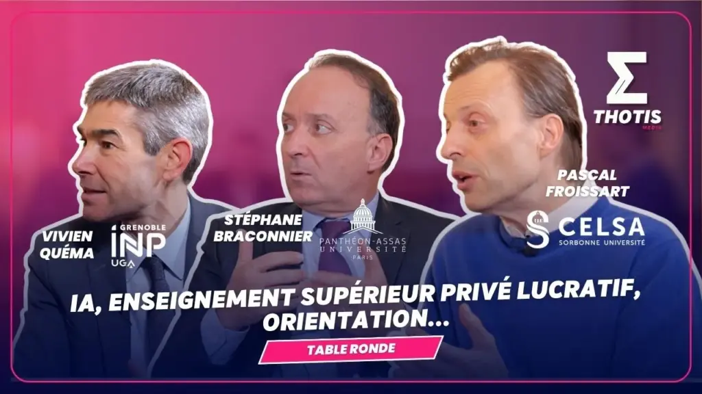 Table Ronde ESR - épisode 3 / Assas, CELSA, Grenoble INP UGA