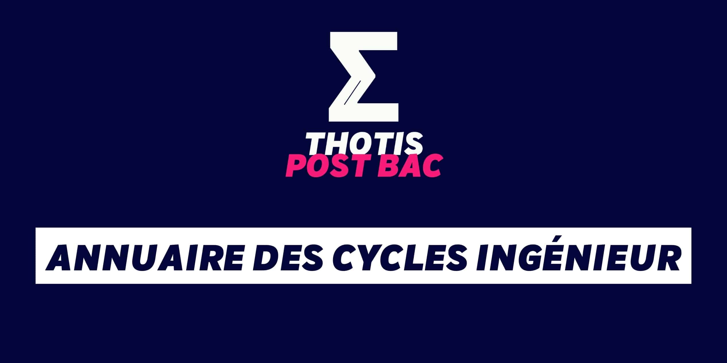 Annuaire des Cycles Ingénieur