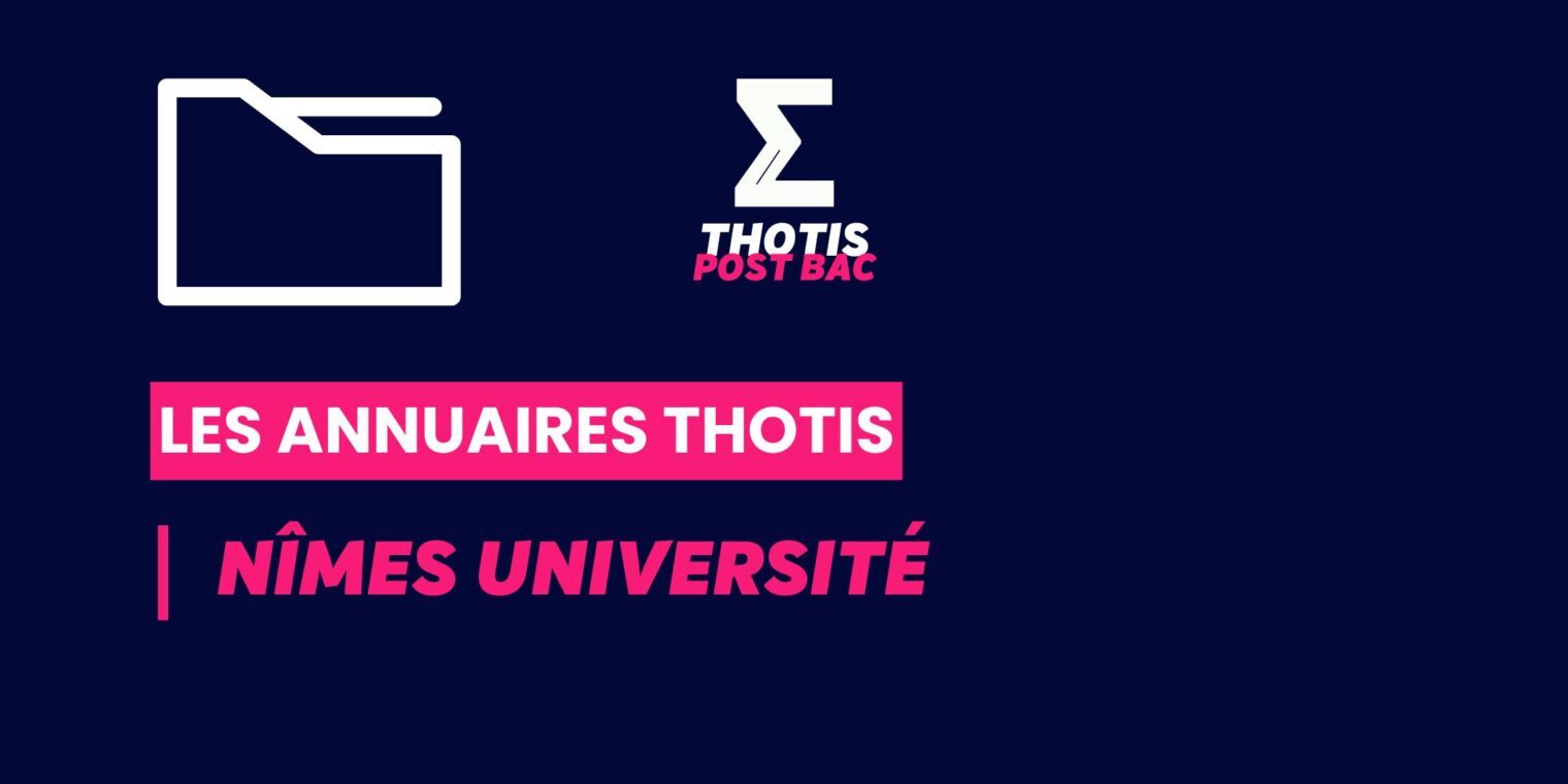 Annuaires Thotis - Nîmes Université