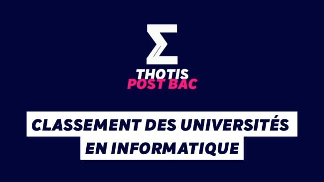 Classement des universités en Informatique