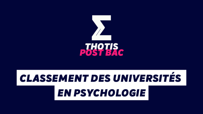 Classement des universités en psychologie