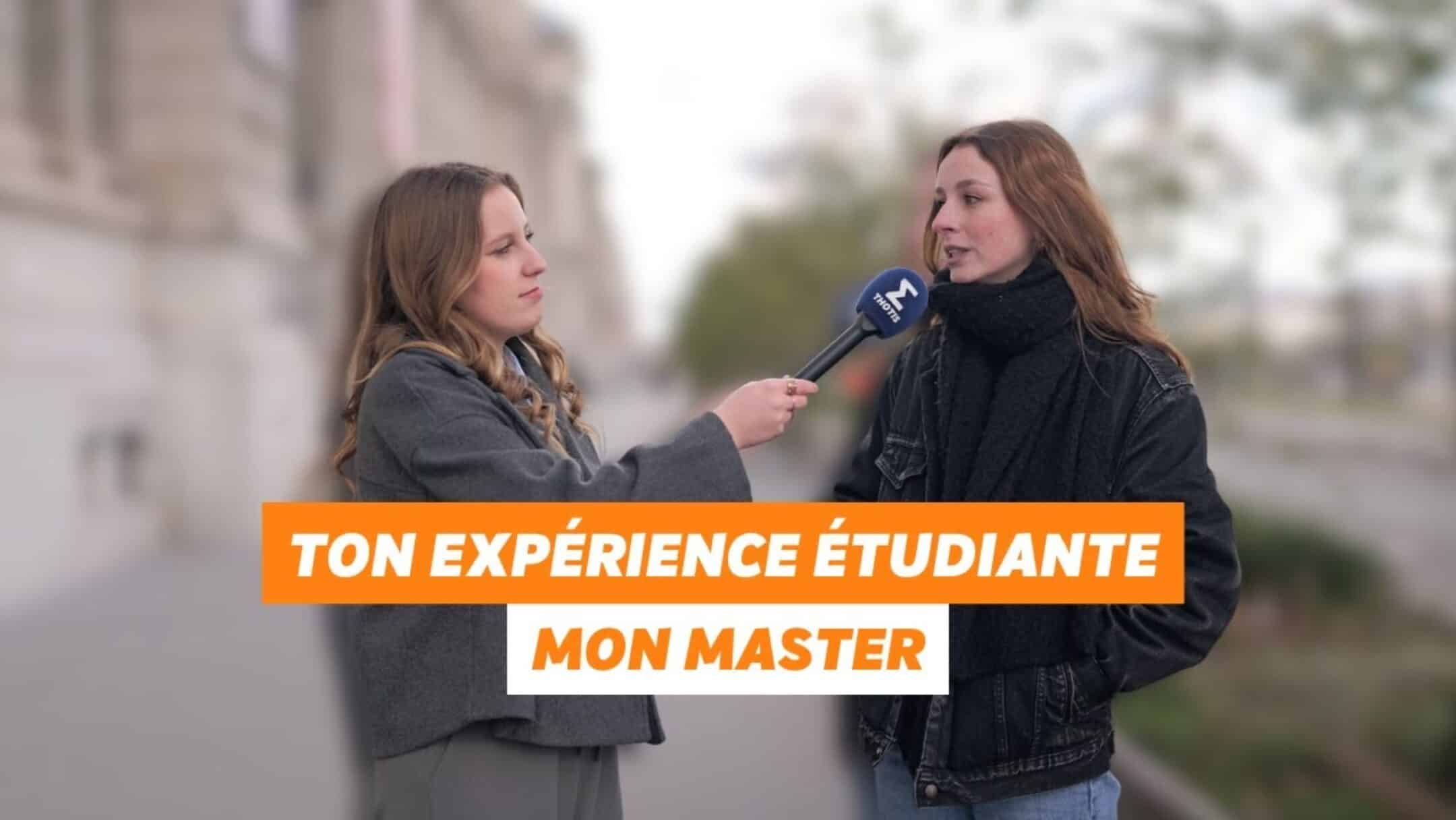 Comment tu as vécu Mon Master ? Des conseils ?