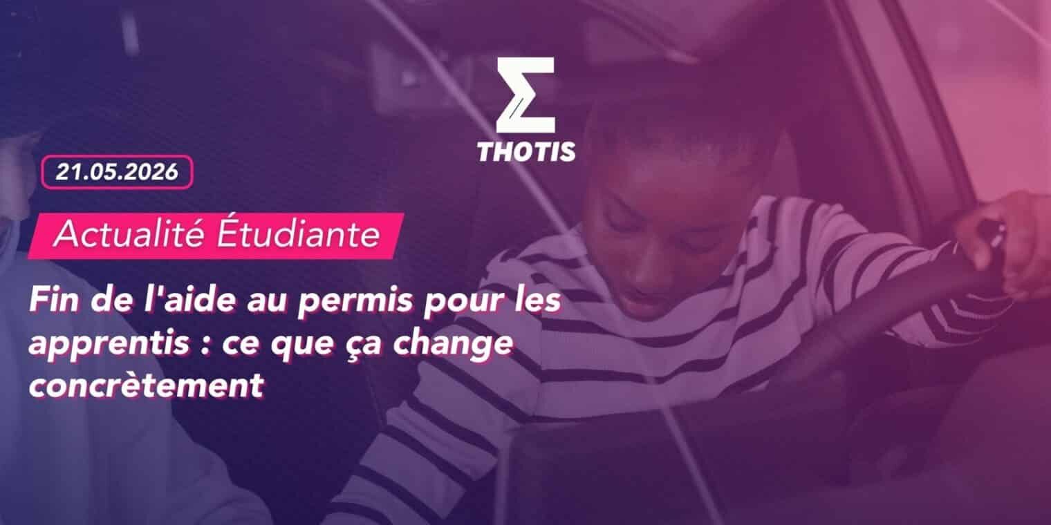 Fin de l'aide au permis pour les apprentis : ce que ça change concrètement