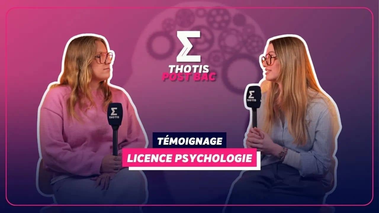 Témoignage Licence psychologie