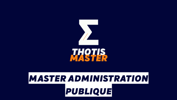 Master Administration publique Master Administration publique