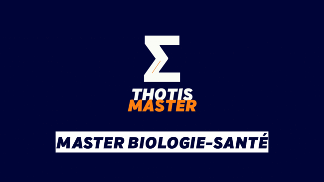 Master Biologie-santé