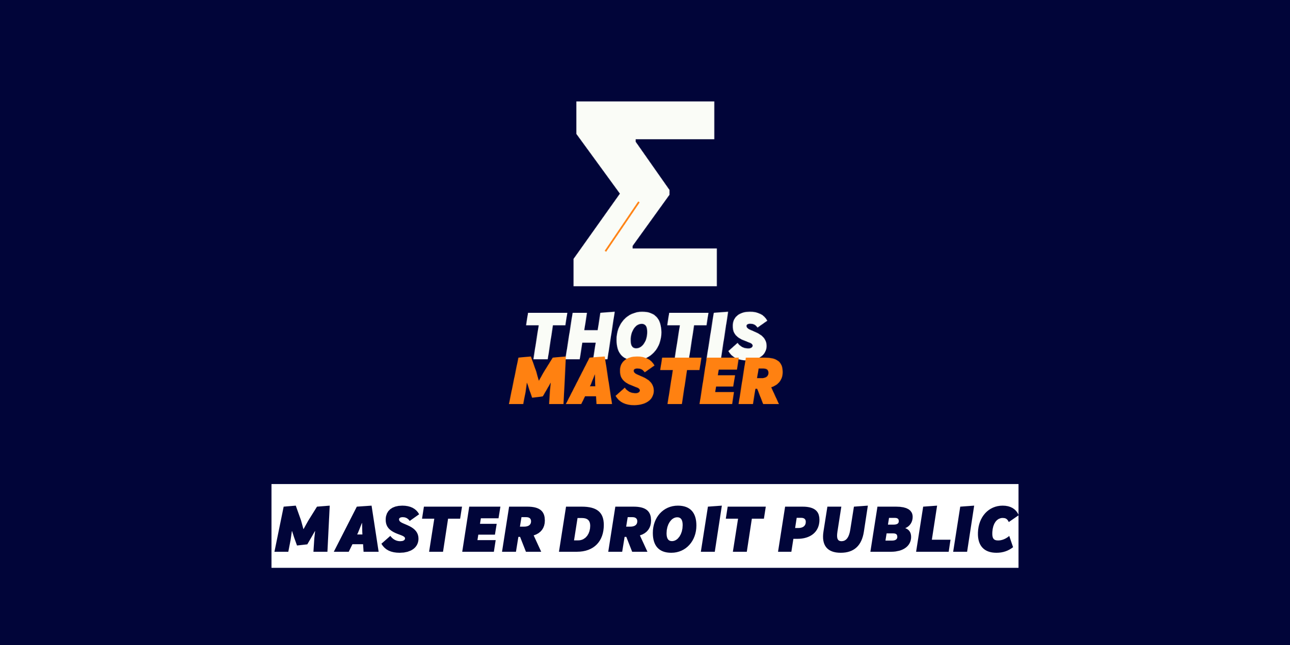 Master Droit public Master Droit public