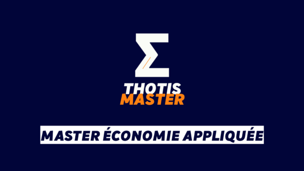 Master Économie appliquée Master Économie appliquée