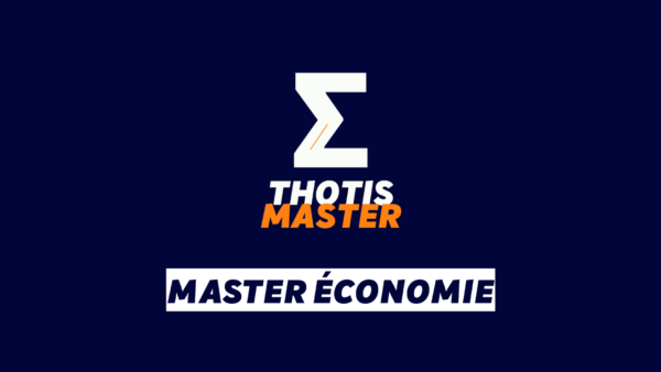 Master Économie