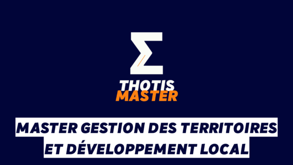 Master Gestion des territoires et développement local