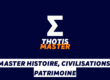Master Histoire, Civilisations, Patrimoine
