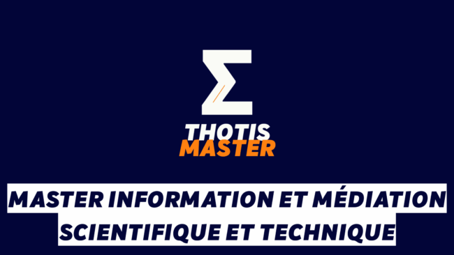 Master Information et médiation scientifique et technique