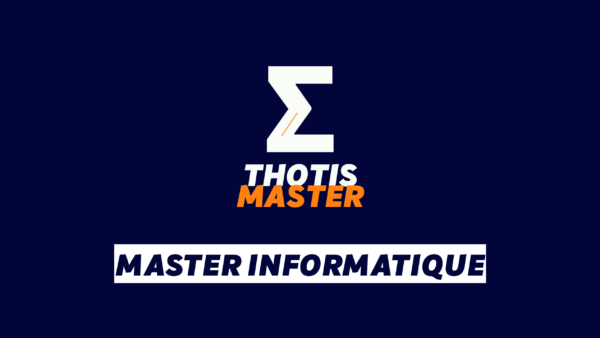 Master Informatique Master Informatique