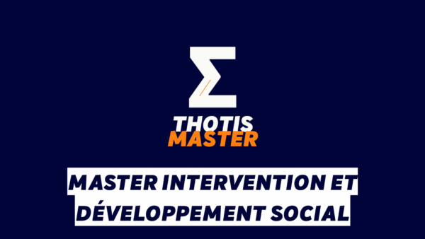 Master Intervention et développement social