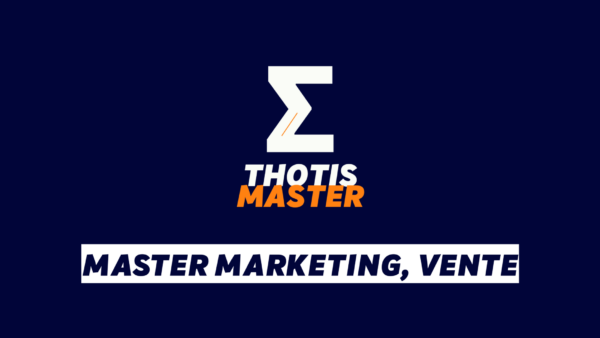 Master Marketing, vente Master Marketing, vente