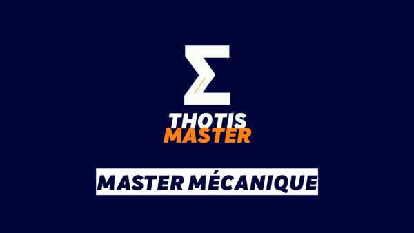 Master Mécanique Master Mécanique