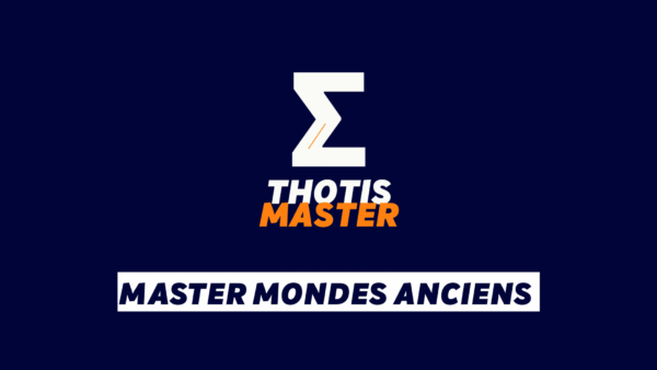 Master Mondes anciens