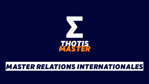 Master Relations Internationales