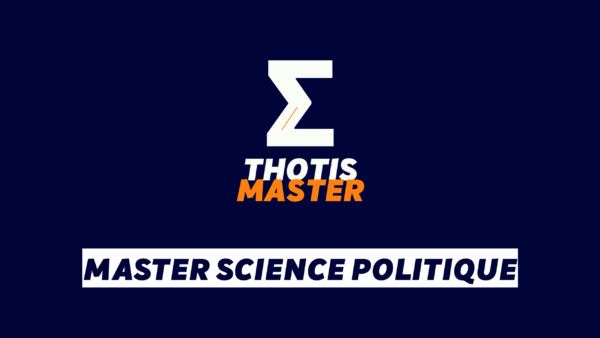 Master Science politique