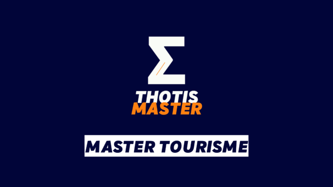 Master Tourisme