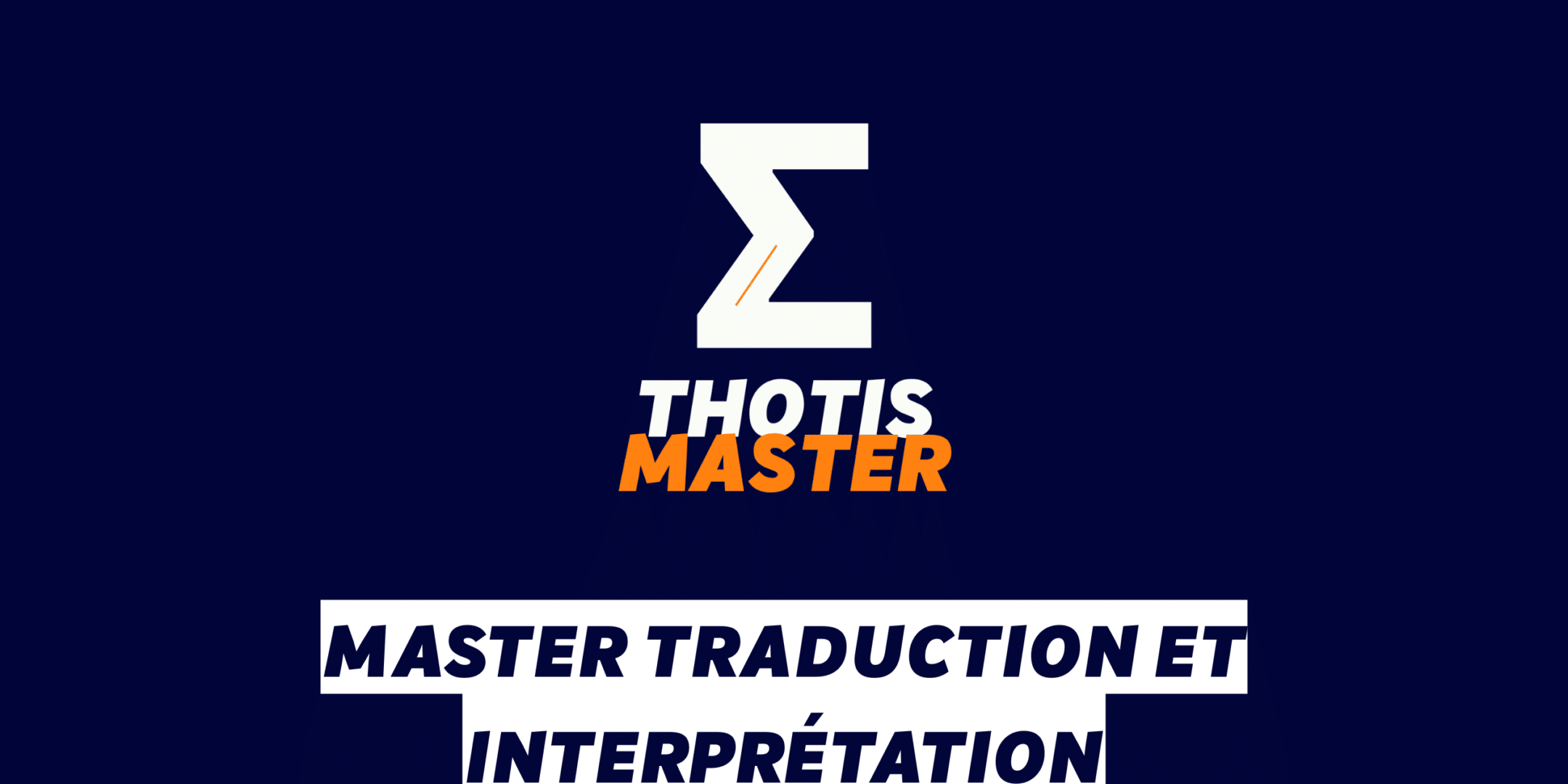 Master Traduction et interprétation