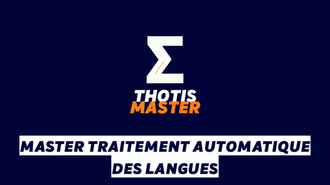Master Traitement automatique des langues