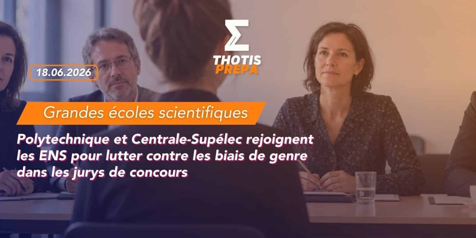 Grandes écoles scientifiques : Polytechnique et Centrale-Supélec rejoignent les ENS pour lutter contre les biais de genre dans les jurys de concours