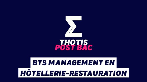 BTS Management en hotellerie restauration