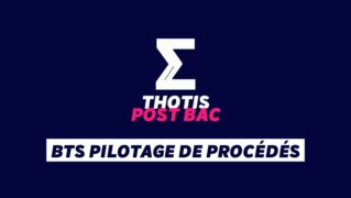 BTS Pilotage de procedes