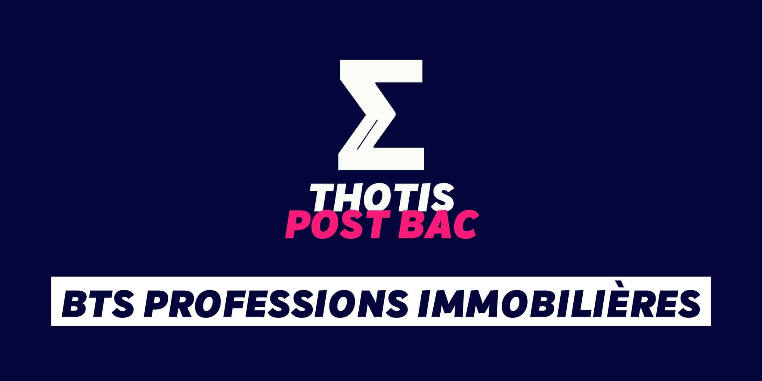 BTS Professions Immobilières BTS Professions Immobilières