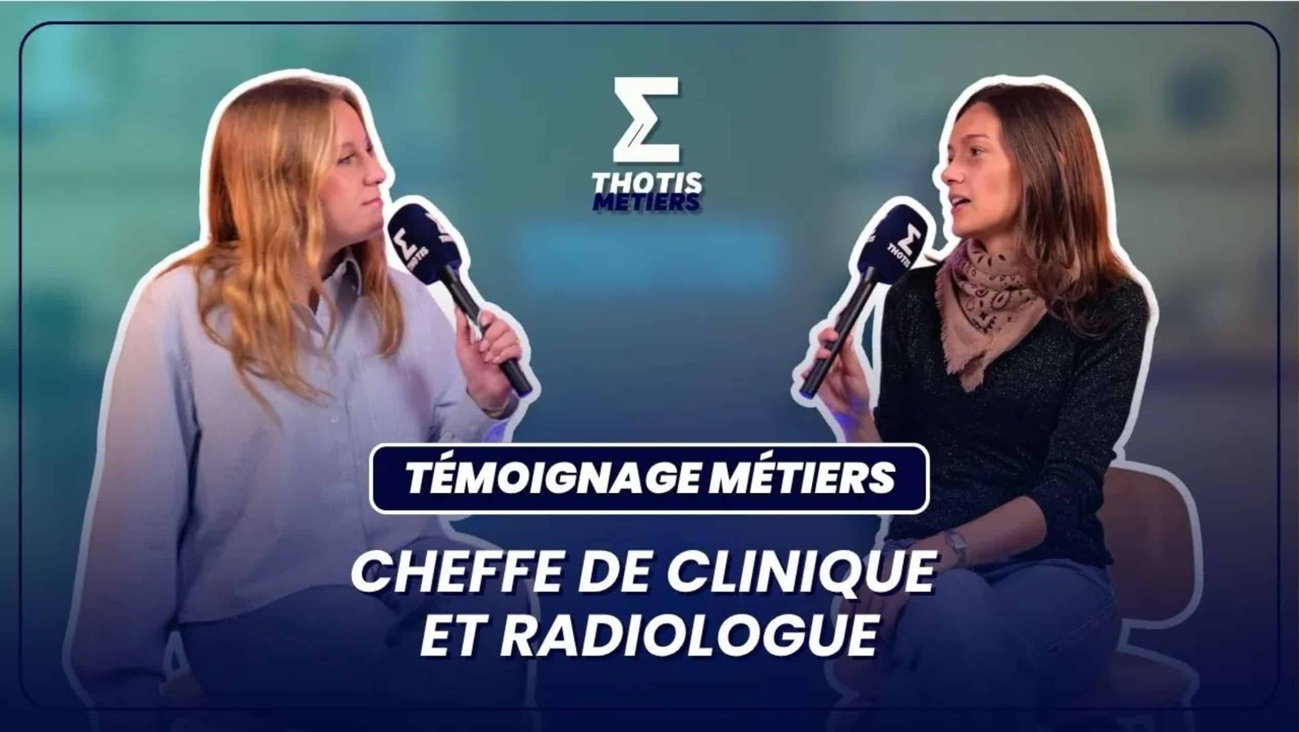 Cheffe de clinique et radiologue