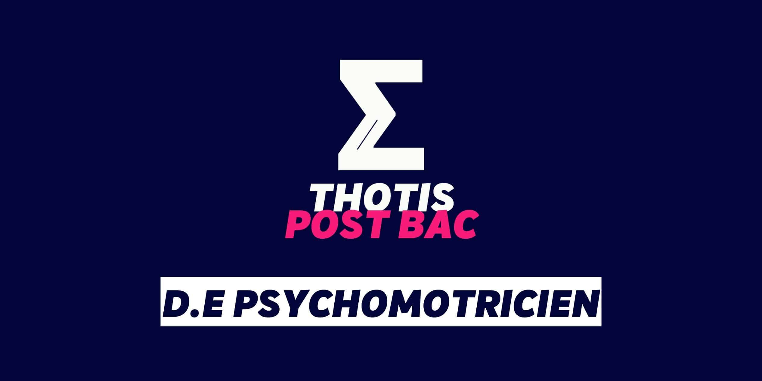 D E psychomotricien