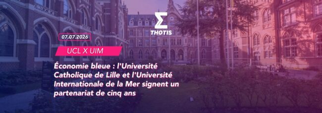 Économie bleue l’Université Catholique de Lille et l’Université Internationale de la Mer signent un partenariat de cinq ans