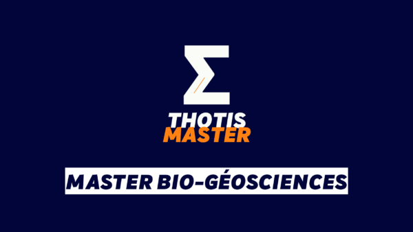 Master Bio-Géosciences Master Bio Géosciences