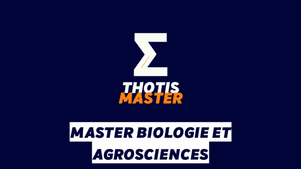 Master Biologie et Agrosciences Master Biologie et Agrosciences