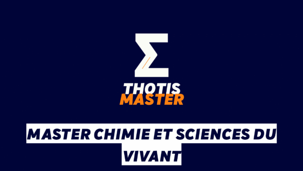 Master Chimie et sciences du vivant Master Chimie et sciences du vivant