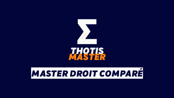 Master Droit compare