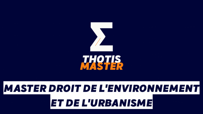 Master Droit de l’environnement et de l’urbanisme