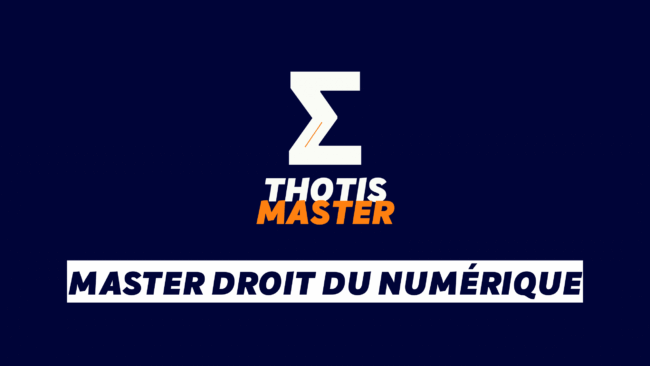Master Droit du Numérique