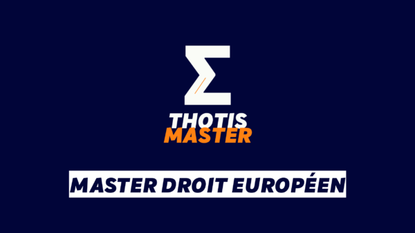 Master Droit européen Master Droit européen