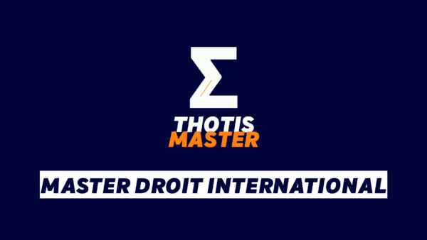 Master Droit international Master Droit international