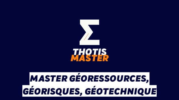 Master Géoressources, géorisques, géotechnique