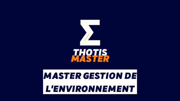 Master Gestion de lenvironnement