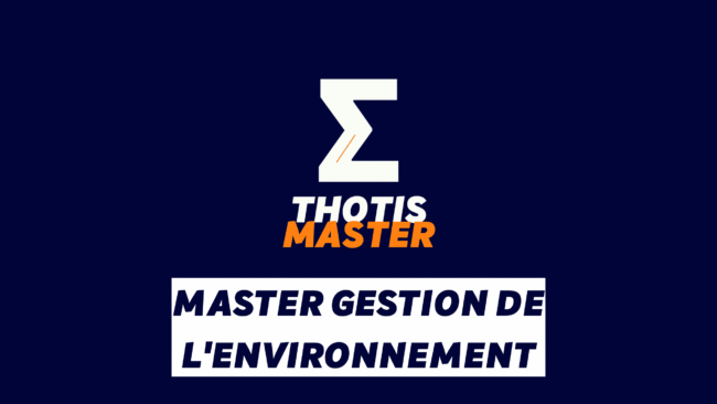 Master Gestion de l’environnement