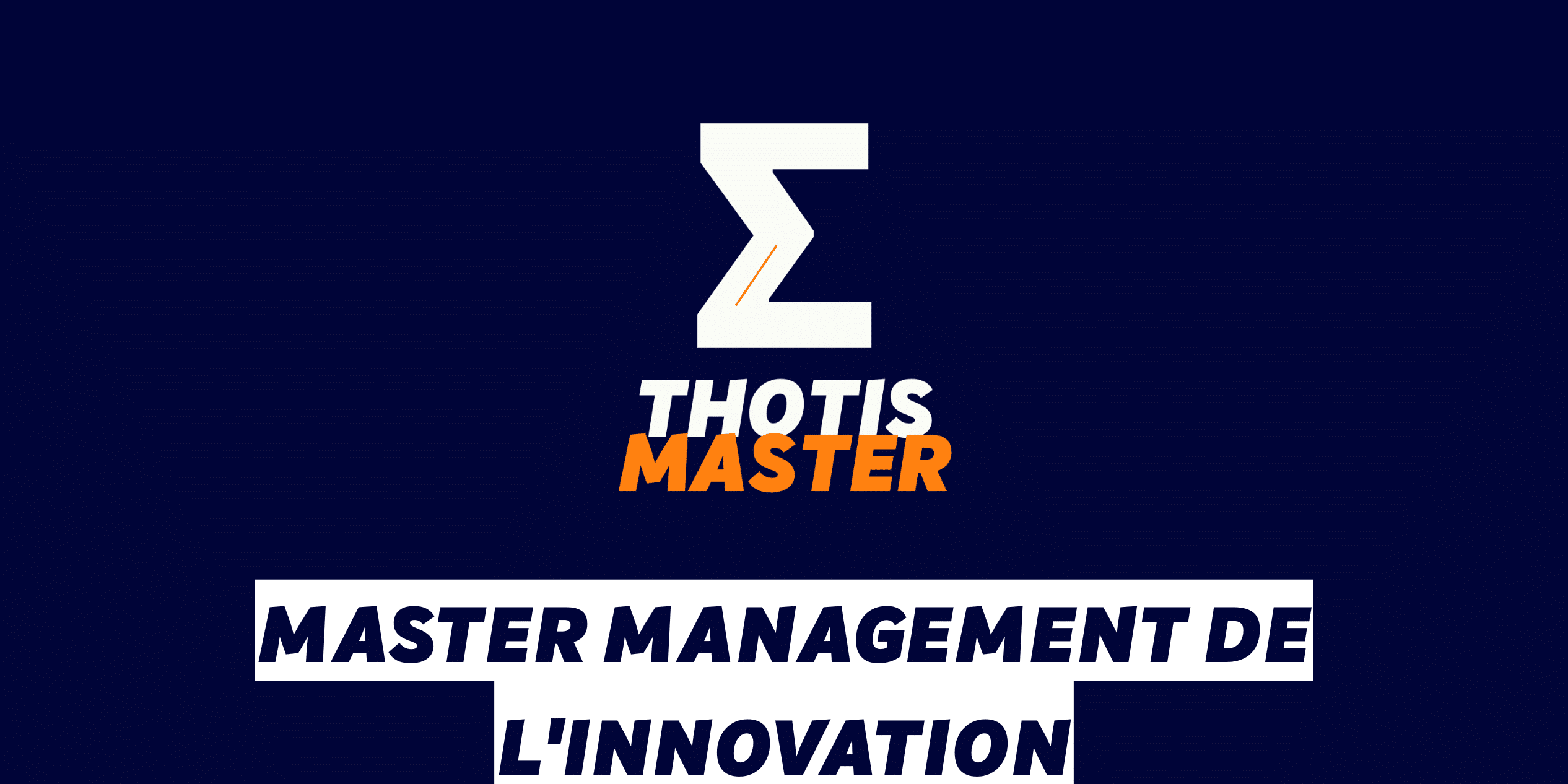 Master Management de l’innovation
