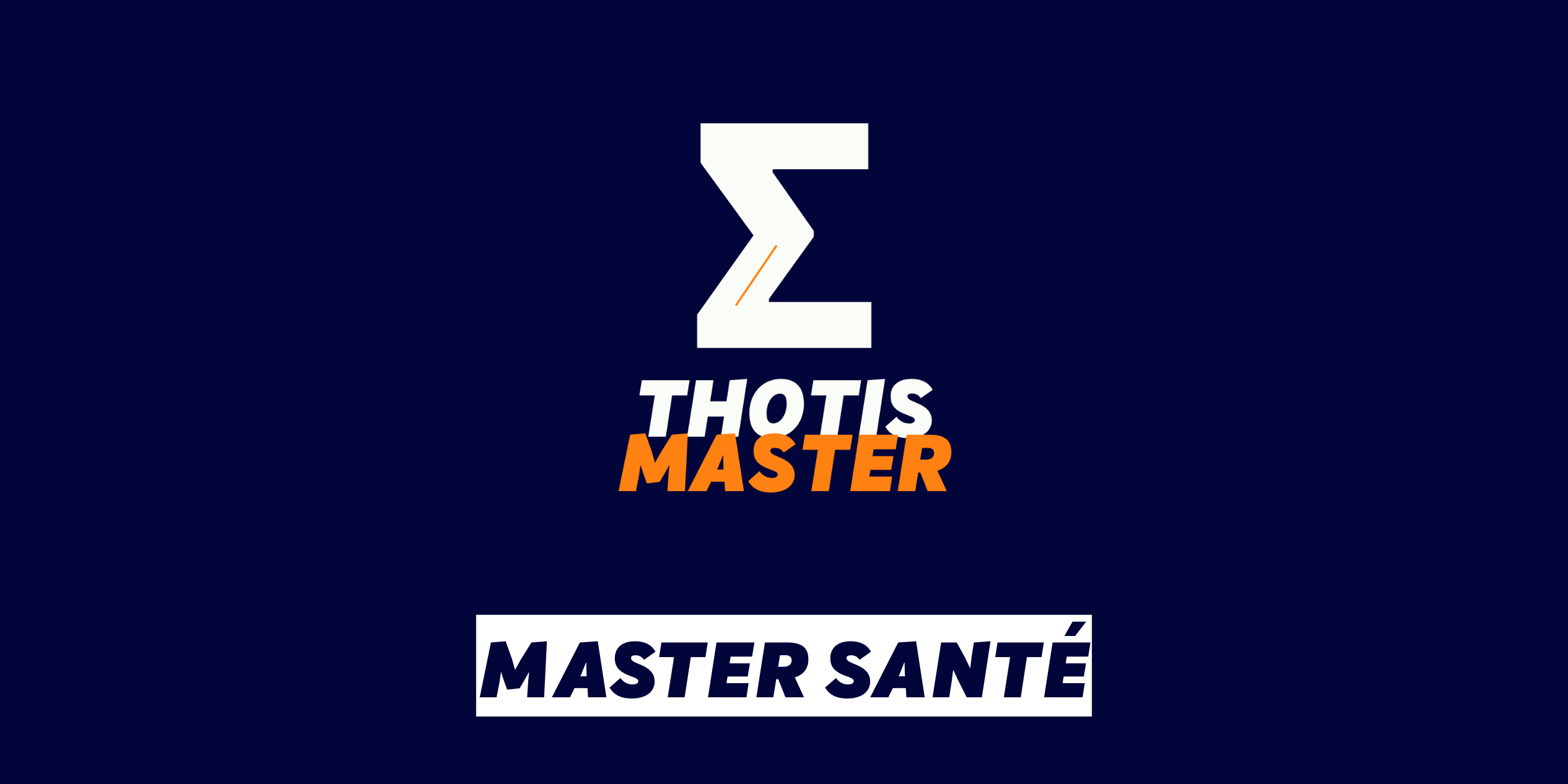 Master santé