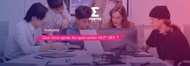 Que faire après les spécialités HLP/ SES en 2027 ?