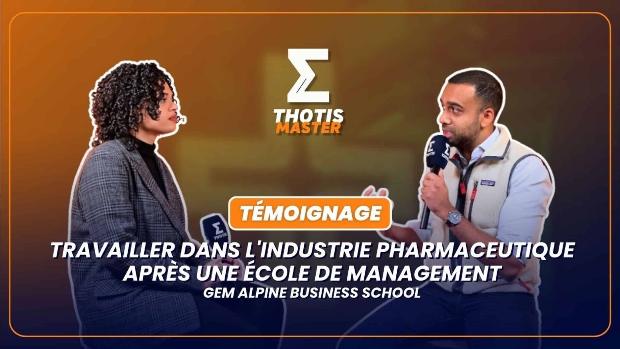 Travailler dans lindustrie pharmaceutique apres une ecole de management GEM Alpine BS