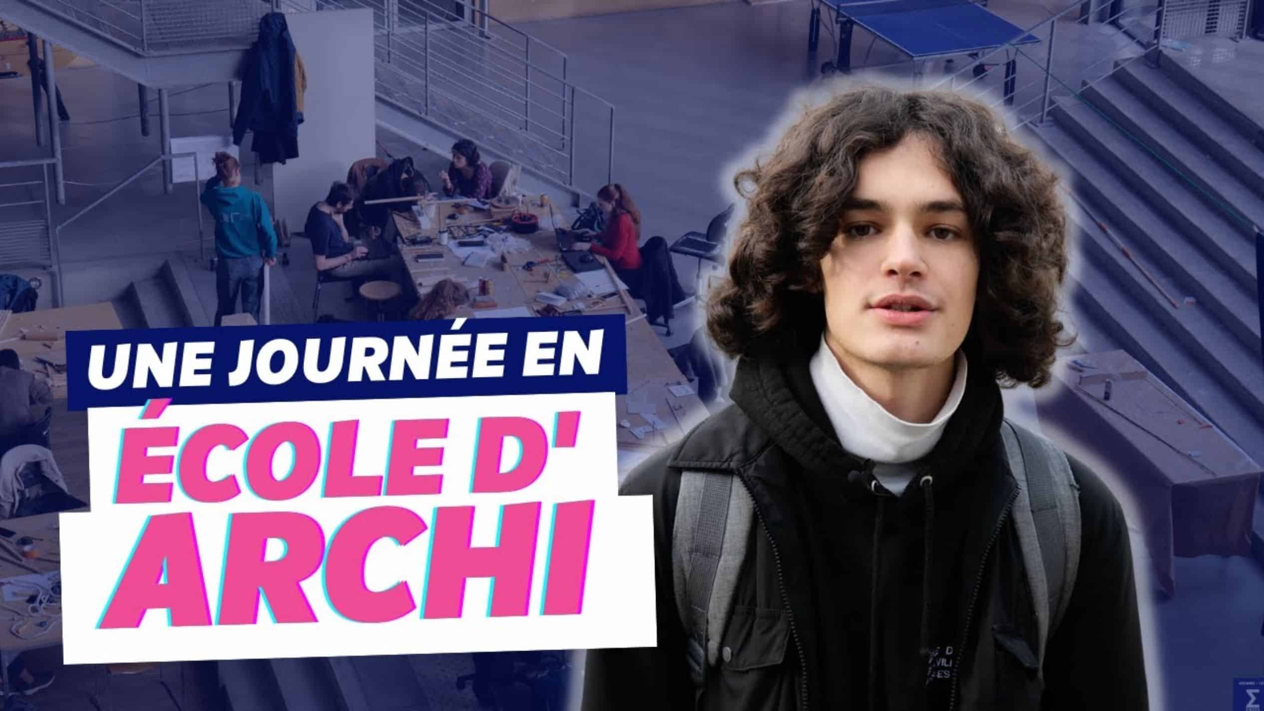UNE JOURNEE EN ECOLE DARCHITECTURE ENSA Thotis